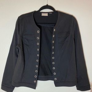 Black Chico jacket. Size 0 (fits like medium)